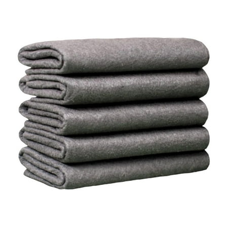 A 5-Pack Thick Magic Cleaning Cloths Microfiber Streak-Free Reusable For Glass Windows Cars Kitchens High Absorbency No Lint 8X10Inch