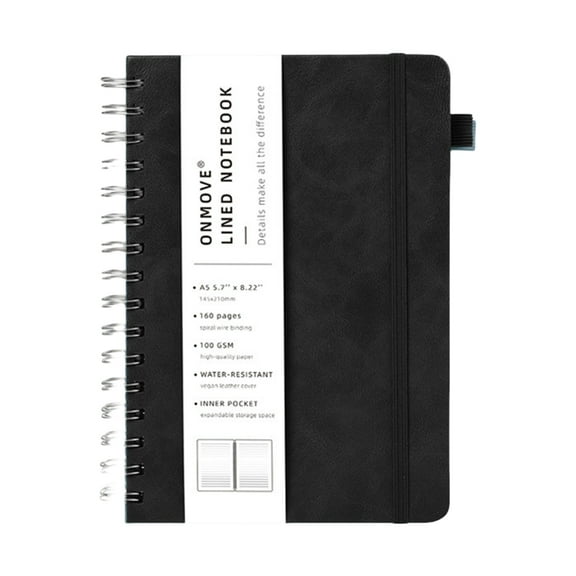 A 5 Spirals Notebook Journal Notebooks Travel Notebook Simple Notepads