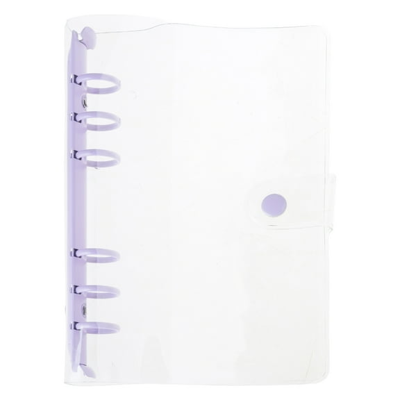 A 6 6 Rings Binder Cover Soft Binding Covers Round Rings Binder Cover for Office