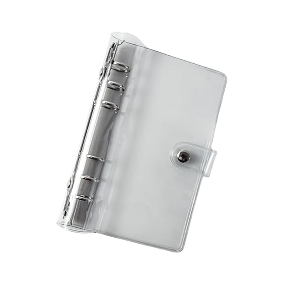 A 6 6 Rings Binder Covers Soft Binder Covers Folder Snaps Button Closure Refillable Planner Binder School Office Supplies