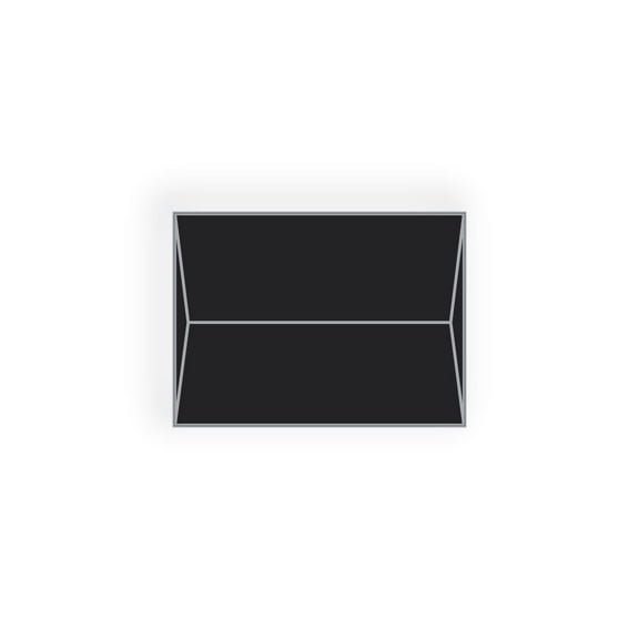 #A-6 Announcement Envelopes, 4-3/4" x 6-1/2", 24#, Black Wove, 30% Post-Consumer Recylced, Side Seams Under (Box of 500)