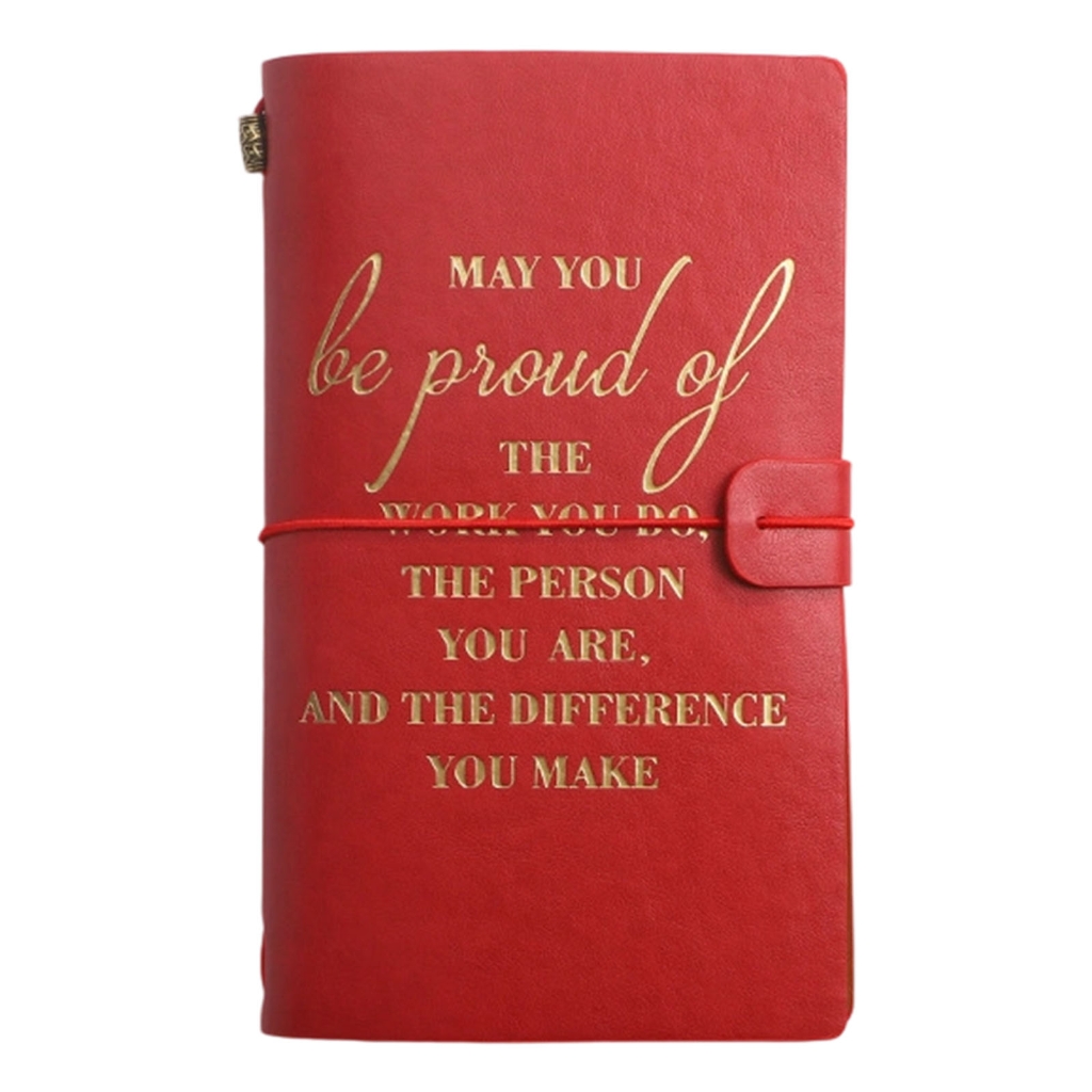 A6 Business Notebook Creative Notebook Meeting Notepad PU Cover Journal Notebook