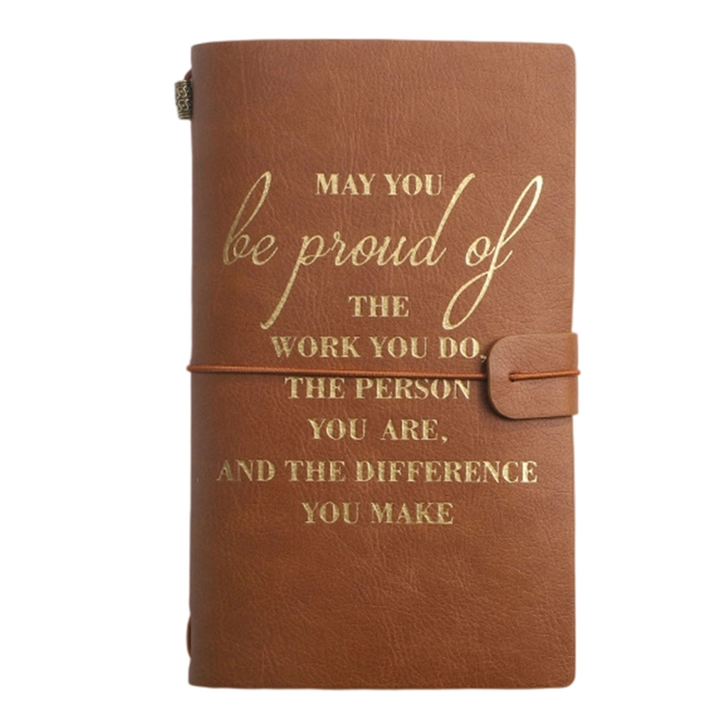 A6 Business Notebook Creative Notebook Meeting Notepad PU Cover Journal Notebook
