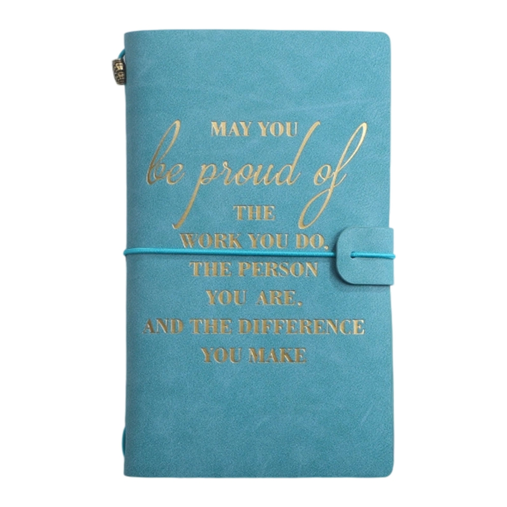 A6 Business Notebook Creative Notebook Meeting Notepad PU Cover Journal Notebook