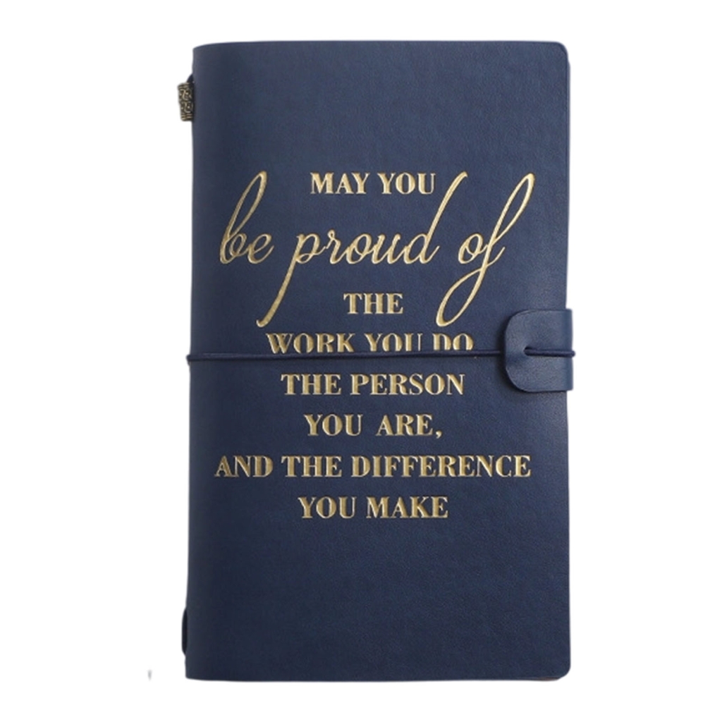 A6 Business Notebook Creative Notebook Meeting Notepad PU Cover Journal Notebook
