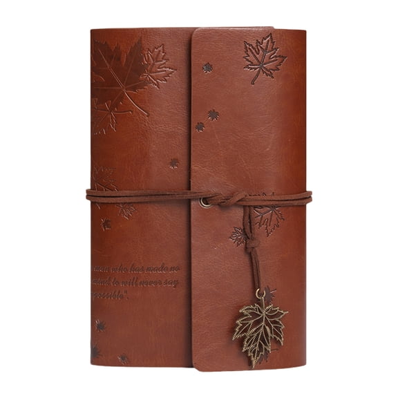 A 6 Travel Notebook Notepads Retro Notebook Journal Notebook PU Leather Notebook School and Supplies