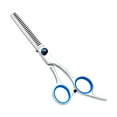 thumbnail image 1 of (A)$6-inch stainless steel barber scissors set hairdressing scissors beauty supplies flat scissors tooth scissors mid-range scissors, 1 of 8