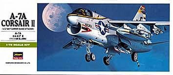 A-7 A-7A Corsair II - US NAVY 1/72 Scale Plastic Model Building Kit - Hasegawa 00238