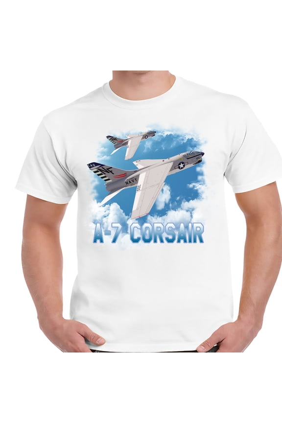 A-7 Corsair II White Shirt-Small