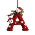 thumbnail image 1 of A 8Cm Acrylic Christmas Letter Ornament, 2D Hanging Decor For Tree Or Gift, 1 of 6