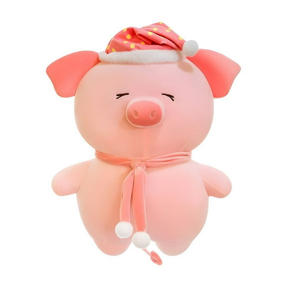 A 9.8-Inch Goodnight Pig Plush Toy, Soft Sleep Companion For Children, Cute Stuffed Animal With Detachable Cover