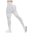 thumbnail image 1 of A AGROSTE Seamless Workout Leggings for Women Scrunch Butt Lifting Leggings Booty High Waisted Yoga Pants Gym Leggings Grey-M, 1 of 8