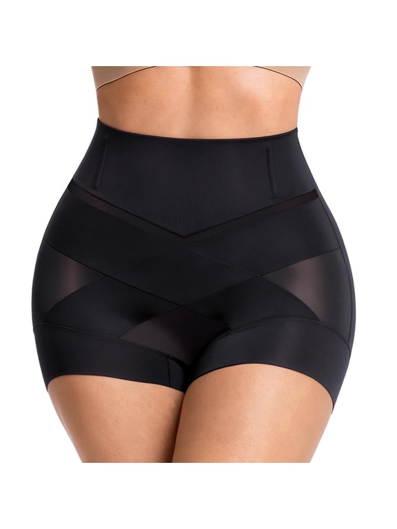 Shapewear for Women Tummy Control High Waisted Cross Compression Belly Shapewear Underwear Smoothing Butt lifing Shapewear Panties