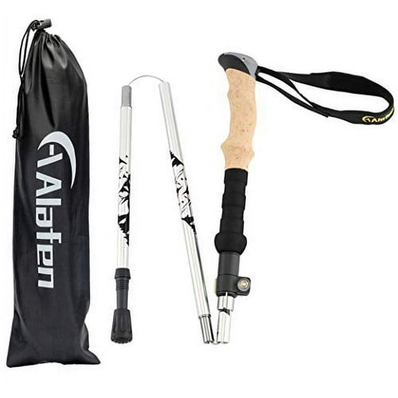 A ALAFEN Ultralight Walking Poles with EVA Foam Handle
