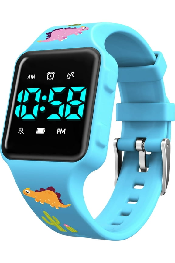 A ALPS Kids Potty Training Watch,Digital Watches with Alarm Clocks/Music and Vibration Reminder,Waterproof Watch for Kids Age 3-10