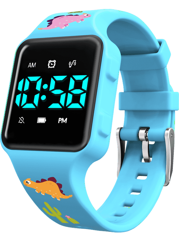 A ALPS Kids Potty Training Watch,Digital Watches with Alarm Clocks/Music and Vibration Reminder,Waterproof Watch for Kids Age 3-10