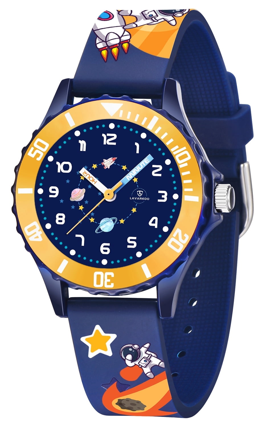 Cartoon Watch Analog Watch for Age 3-8 Learning Time Watches with ...