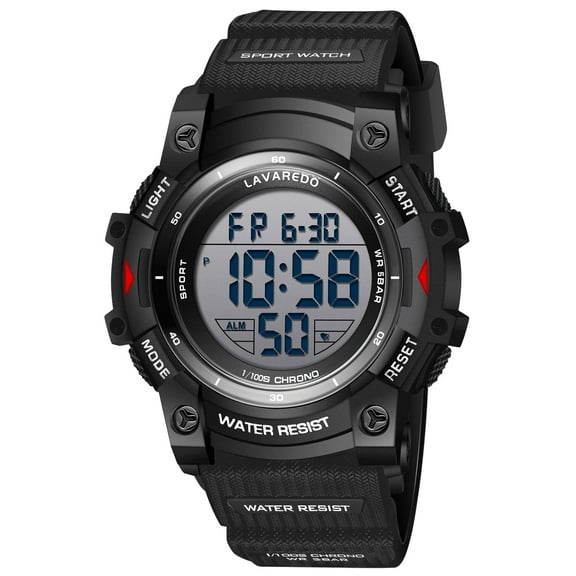 A ALPS Men’s Digital Analog Watches Military Sport Outdoor Wristwatch Waterproof Wristwatch Gift for Man Father's Day Gifts