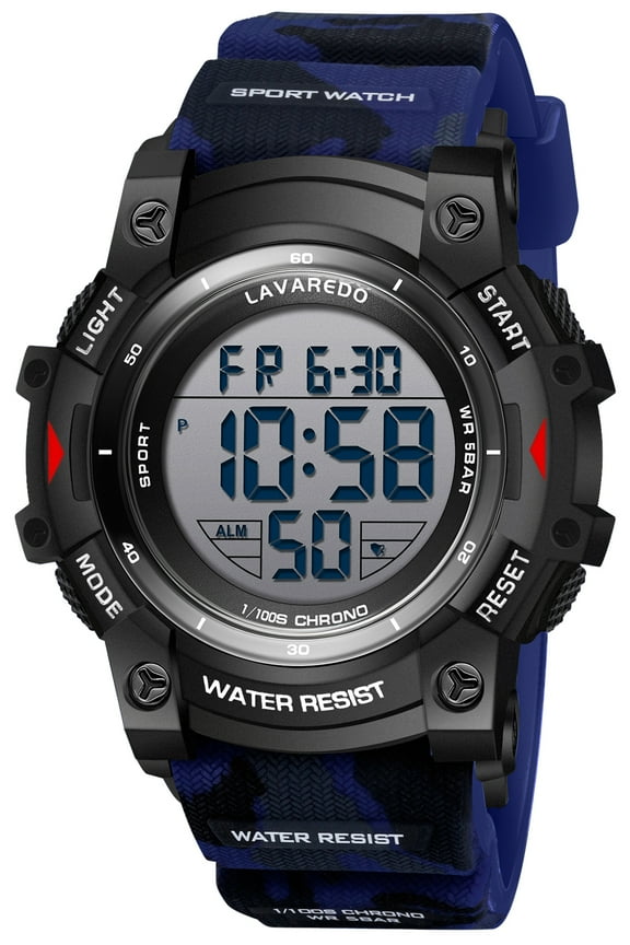 A ALPS Men’s Digital Analog Watches Military Sport Outdoor Wristwatch Waterproof Wristwatch Gift for Man