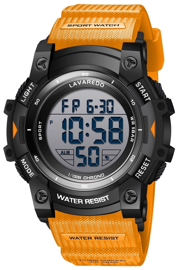 A ALPS Men’s Digital Analog Watches Military Sport Outdoor Wristwatch Waterproof Wristwatch Gift for Man Father's Day Gifts