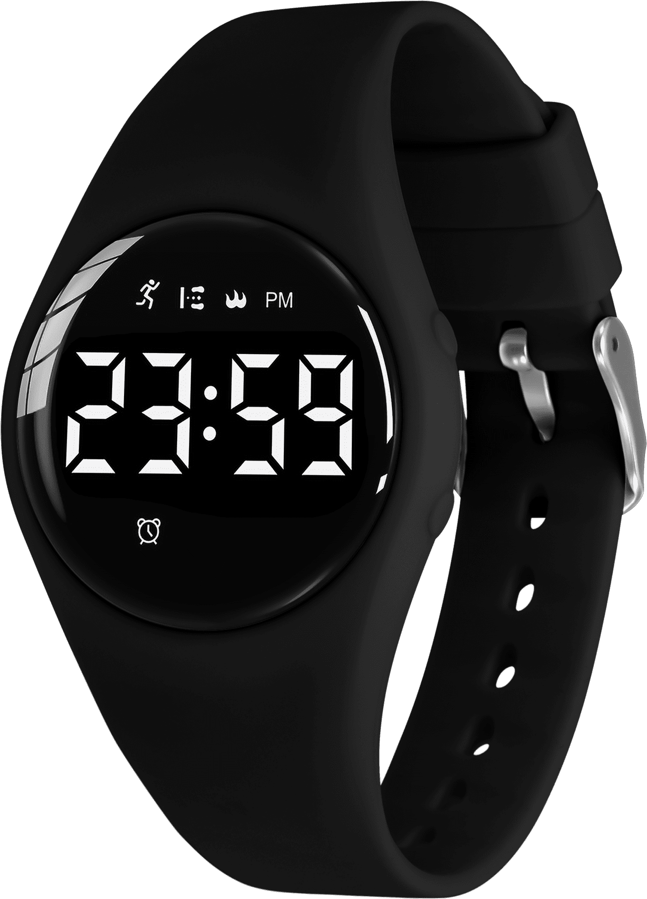 Boys black digital sale watch