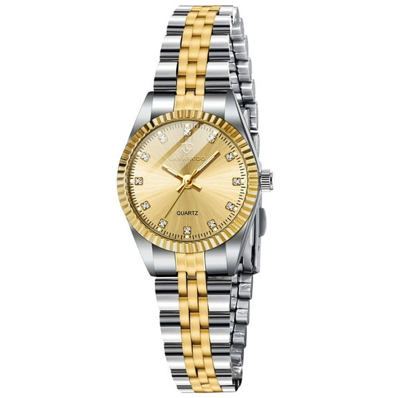 Watches for Woman Classic Quartz Wrist Watch Stainless Steel Watchband Waterproof Wristwatch Gifts for Woman
