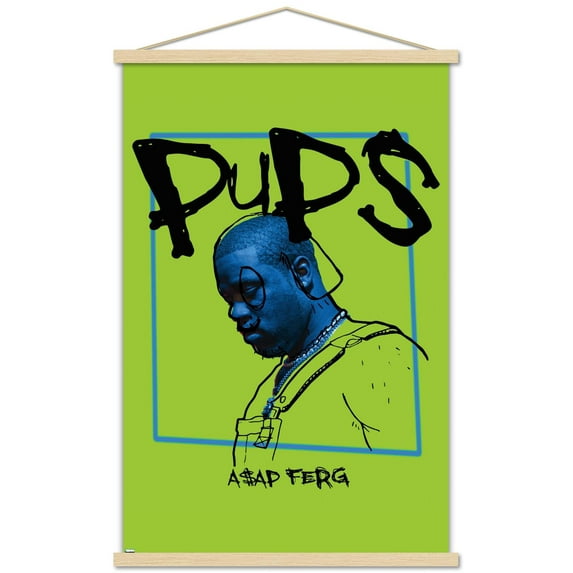 A$AP Ferg - Pups 40" x 24" Poster, by Trends International