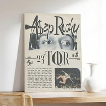 A$AP Poster Rocky RAP HD Print Music Canvas Posters for Room Aesthetic Wall Art Bedroom Decor 510