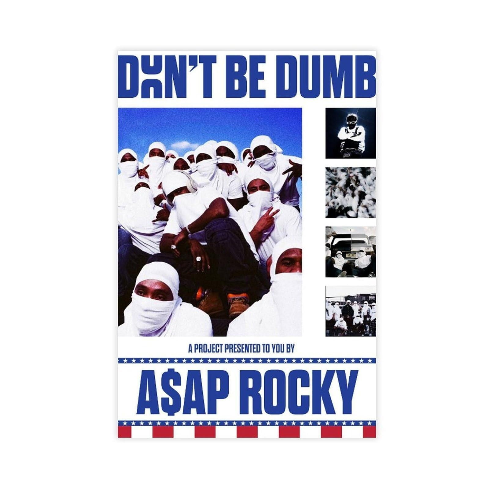 A$AP Poster Rocky RAP HD Print Music Canvas Posters for Room Aesthetic ...