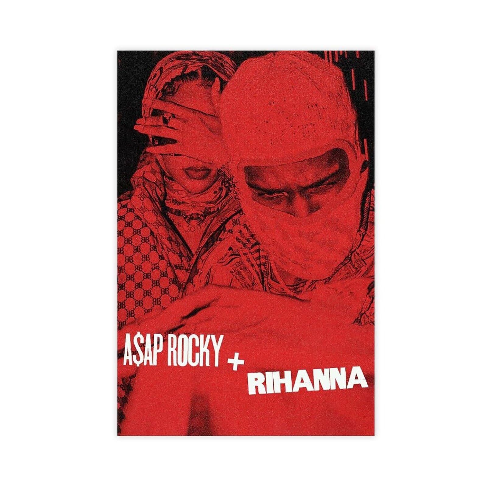 A$AP Poster Rocky RAP HD Print Music Canvas Posters for Room Aesthetic ...