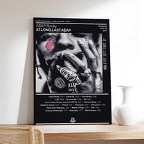 A$AP Poster Rocky RAP HD Print Music Canvas Posters for Room Aesthetic Wall Art Bedroom Decor