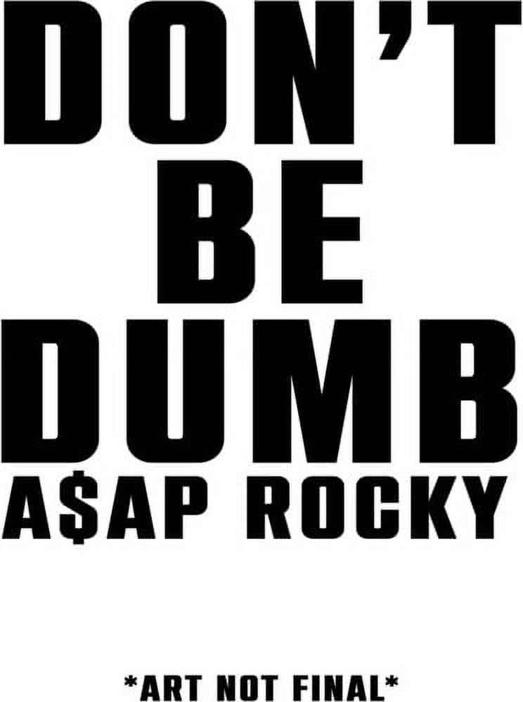 A$Ap Rocky ( Asap Rocky ) - Don't Be Dumb - Music & Performance - CD