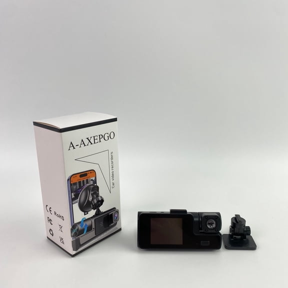A-AXEPGO Car video recorders,Front Rear, 4K/2.5K Full HD Dash Camera for Cars, Included 32GB Card, Built-in Wi-Fi GPS, 3.16 IPS Screen, Night Vision (F7NP)