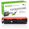 thumbnail image 1 of A AZTECH 1-Pack Compatible Toner Cartridge for HP 131X CF210X 131A Laserjet Pro 200 Color MFP M276nw M251nw M276n M251n (Black), 1 of 11