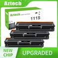 thumbnail image 1 of A AZTECH 3-Pack Compatible Toner Cartridge for Samsung MLT-D111S 111S Xpress SL-M2020W SL-M2070W SL-M2024 SL-M2070FW SL-M2022W SL-M2026W Printer (Black), 1 of 11