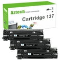 thumbnail image 1 of A AZTECH 3-Pack Compatible Toner Cartridge for Canon 137 imageCLASS MF211 MF212w MF216n MF217w MF229dw MF247dw MF244dw (Black), 1 of 11
