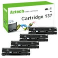 thumbnail image 1 of A AZTECH 4-Pack Compatible Toner Cartridge for Canon 137 imageCLASS MF211 MF212w MF216n MF217w MF229dw MF247dw MF244dw (Black), 1 of 11