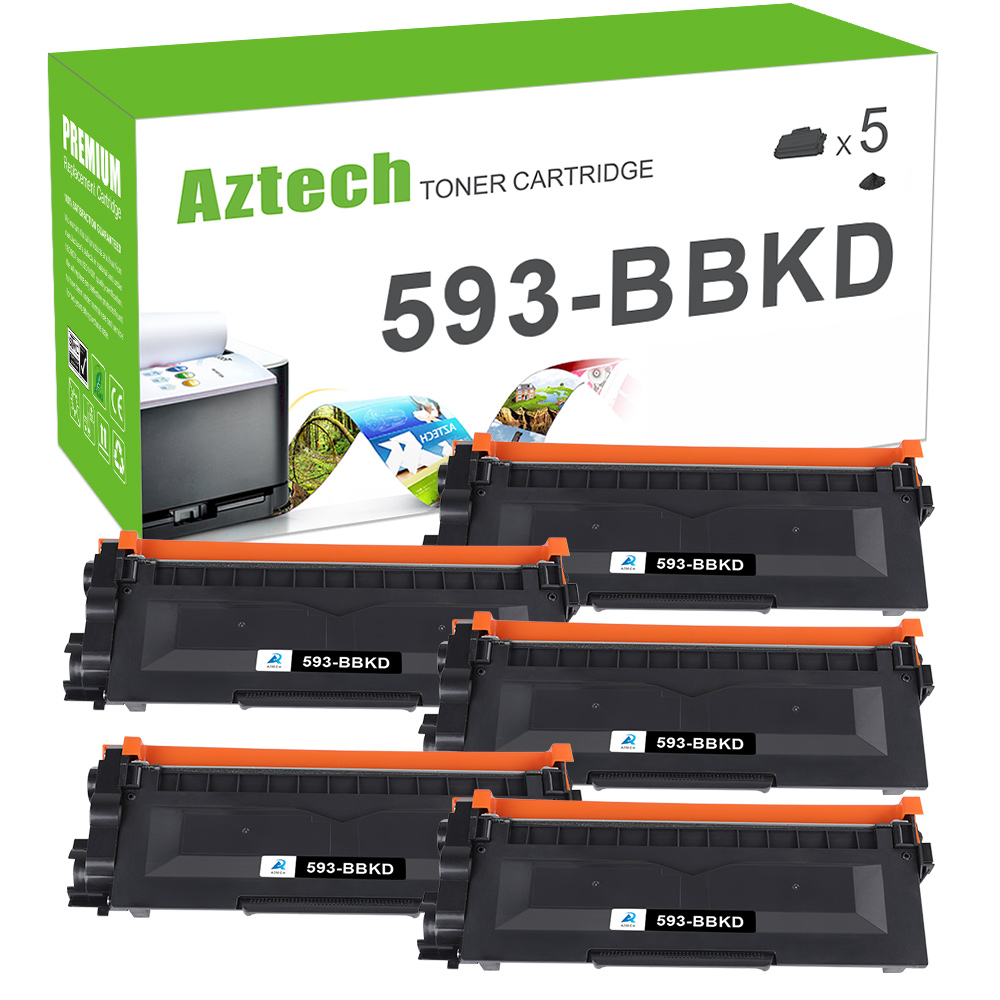 4-Pack InnoInk E310 Toner Cartridge – Compatible For Dell E310dw E514dw E515dn – 593-BBKD