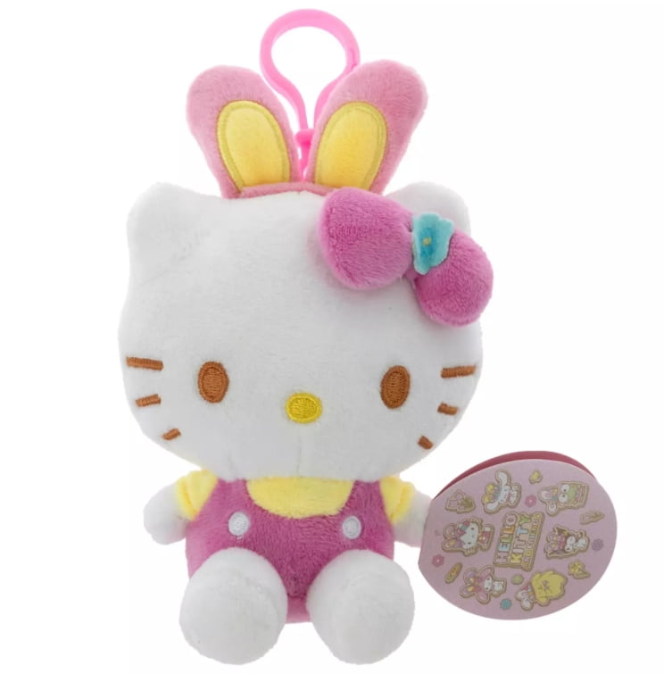 A Adventure Hello Kitty Easter Plush Clip 5"