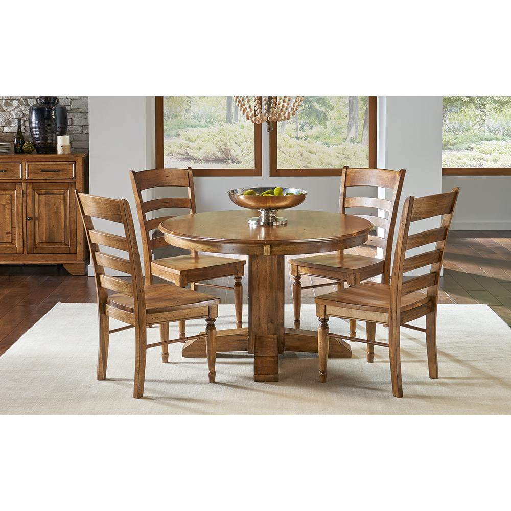 Bennett Solid Birch 72-92" Extendable Dining Table in Smoky Quartz