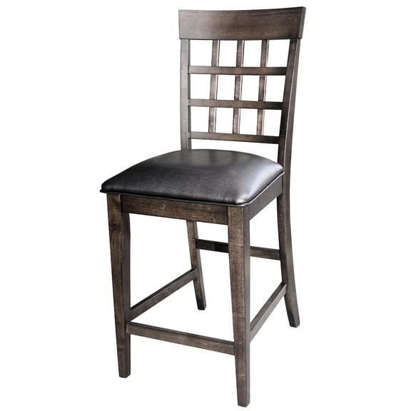 A-America Bristol Point Lattice back Counter Chair (Set of 2)