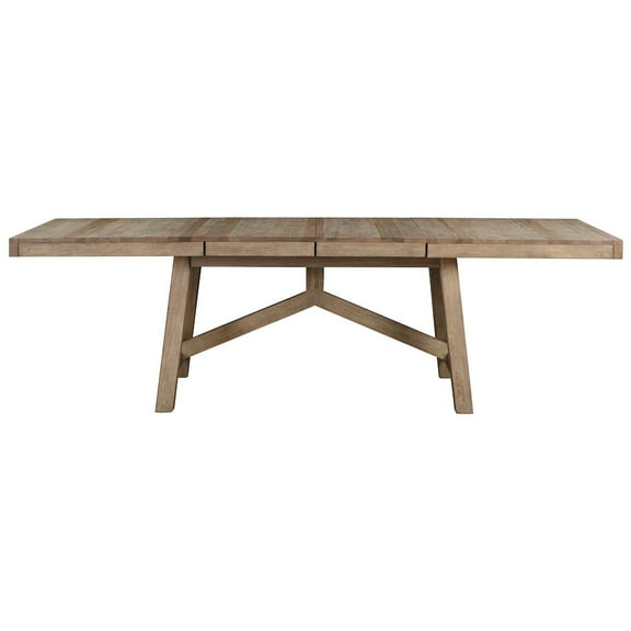 A-America Casual Loft (68" - 100.25")  Trestle Table, Roasted Hazelnut