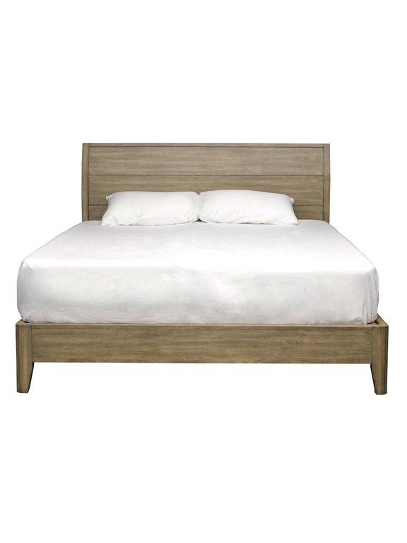 A-America Geo Heights King Panel Bed, Butterscotch