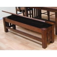 thumbnail image 1 of A-America Laurelhurst 60" Storage Bench, Mission Oak Finish, 1 of 3