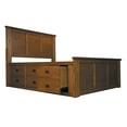 thumbnail image 1 of A-America Mission Hills Traditional Wood Queen Captain Bed in Harvest Brown, 1 of 7
