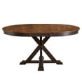 thumbnail image 1 of A-America Stormy Ridge 48" - 63" Oval Extending Dining Table with (1) 15" Table Leaf, 1 of 8