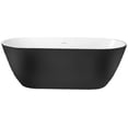 thumbnail image 1 of A And E Bath And Shower Bt-307-55 Lilac 55" Free Standing Acrylic, Fiberglass Soaking Tub, 1 of 1