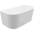 thumbnail image 1 of A And E Bath And Shower Rialto Rialto 59" Free Standing Acrylic Soaking Tub - White, 1 of 4