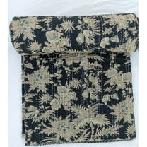 A And E Textiles House Handmade Kantha Quilt Unique Design Handmade Kantha Quilted Bedding Bedspread Print Throw Blanket Well-Looking Quilt
