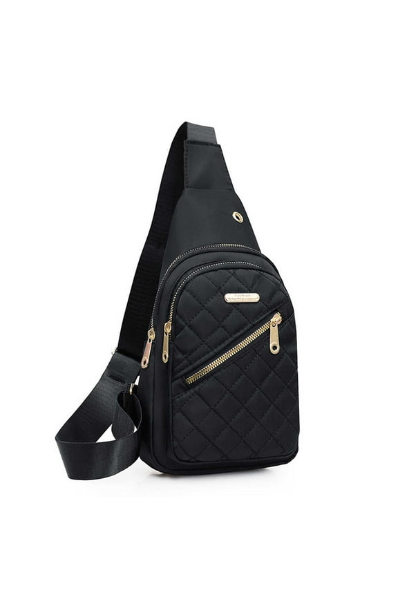 A And Sporty Streetwear Crossbody Bag For A Korean Girl